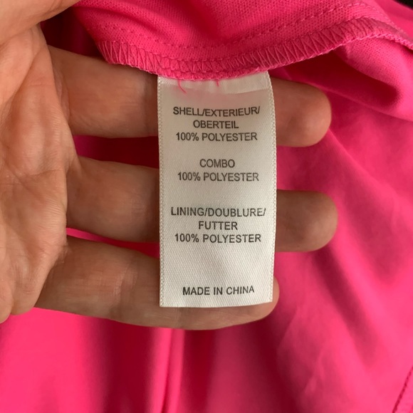 Vintage Hot Pink Party Dress #4966 - Picture 6 of 6